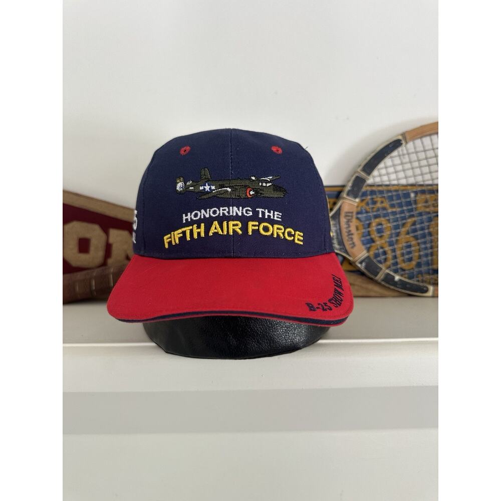 Vintage B-25 Honoring the Fifth Air Force Hat